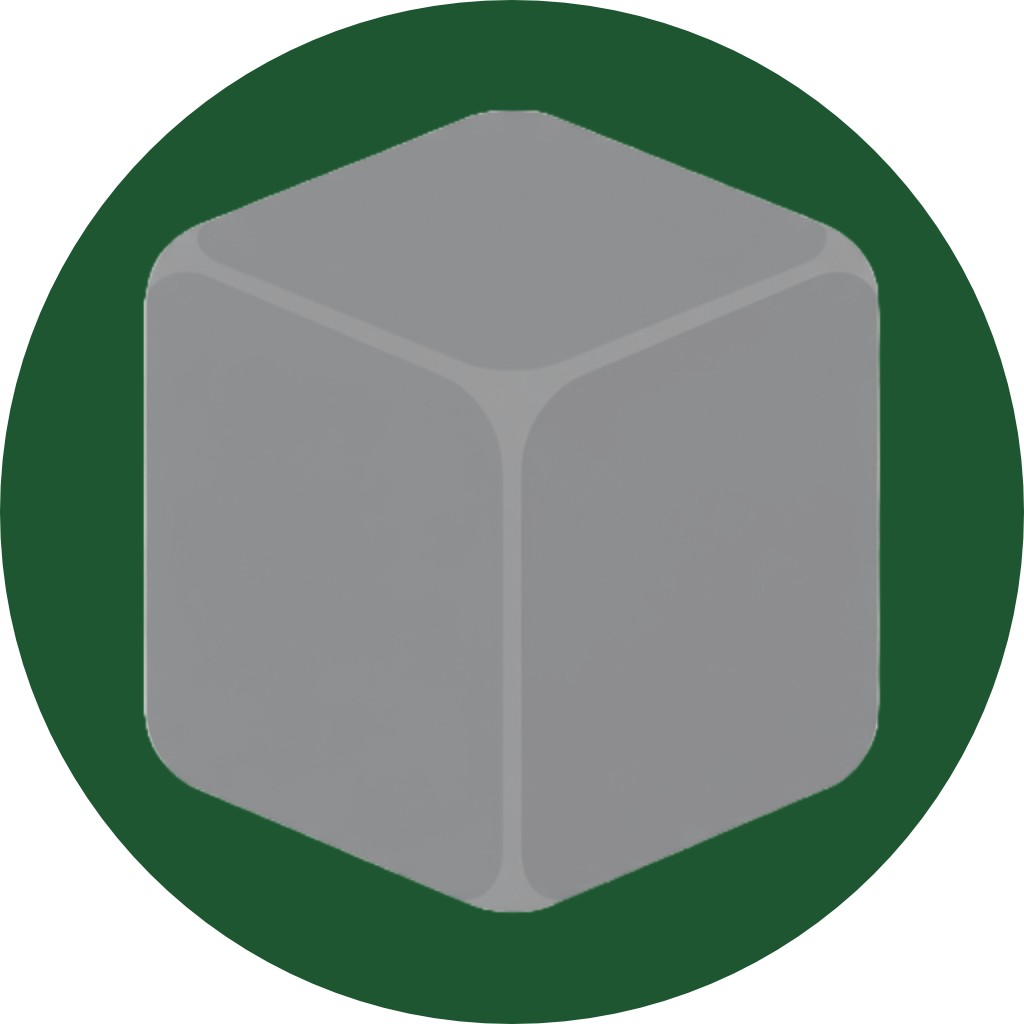 HMT Network Logo Symbol Rund Weiß auf Grün